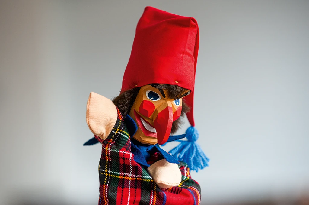 Fur Kinder - Kasper Handpuppe